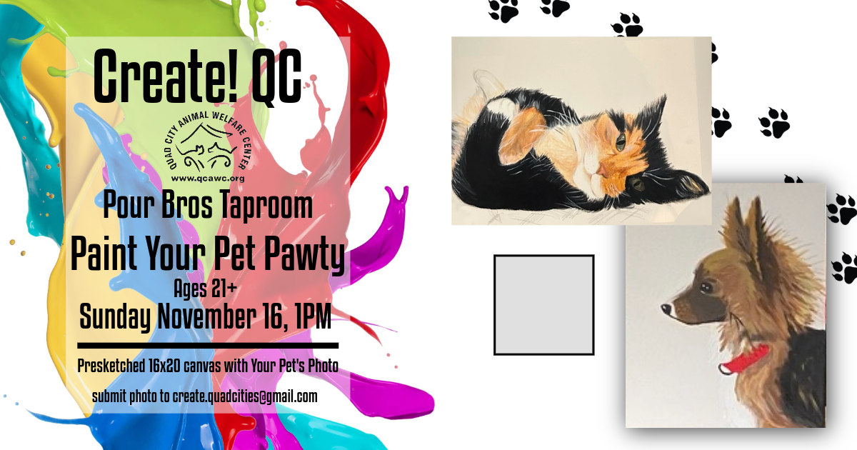 Qcawc paint your pet nov 25
